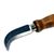 Fixed Blade Skinning Knife with Wooden Handle