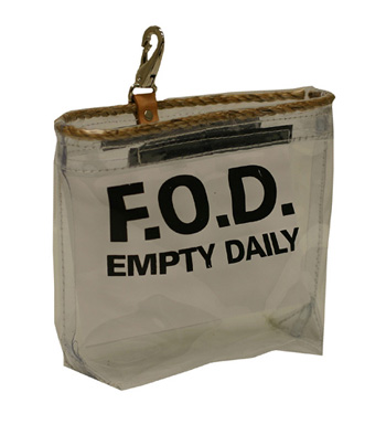 Pouch, Belt, w/ Snap, Hook & Loop Closure