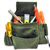 Tool Pouch, Green Woven Nylon, Belt Loop