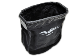 Nut & Bolt Bag, Black Nylon Cordura W/Inosil