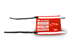 Hold Card Holder w/ 2 Retro-Reflective Straps