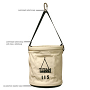 Rated Tool Bucket w/Special Snap