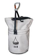 Titan Rated Canvas Bucket with Hook & Loop Closure