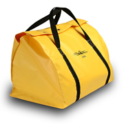 Ground Set Bag, Heavy Duty Yellow Vinyl, Snap Top Closure